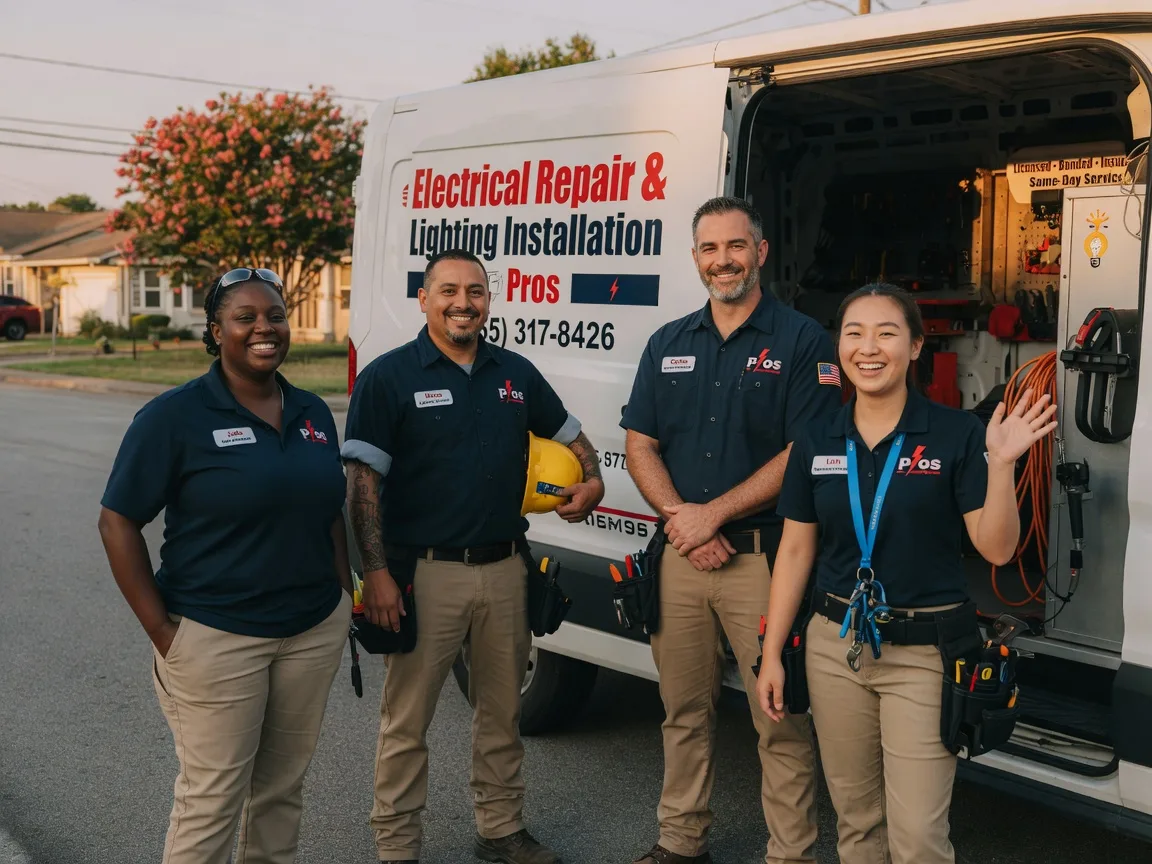 Licensed Electrician company in Doss, TX